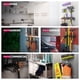 thumbnail image 3 of Soporte para escoba y trapeador Berry Ave, organizador de pared, agarre de 35 lb, 3 of 8