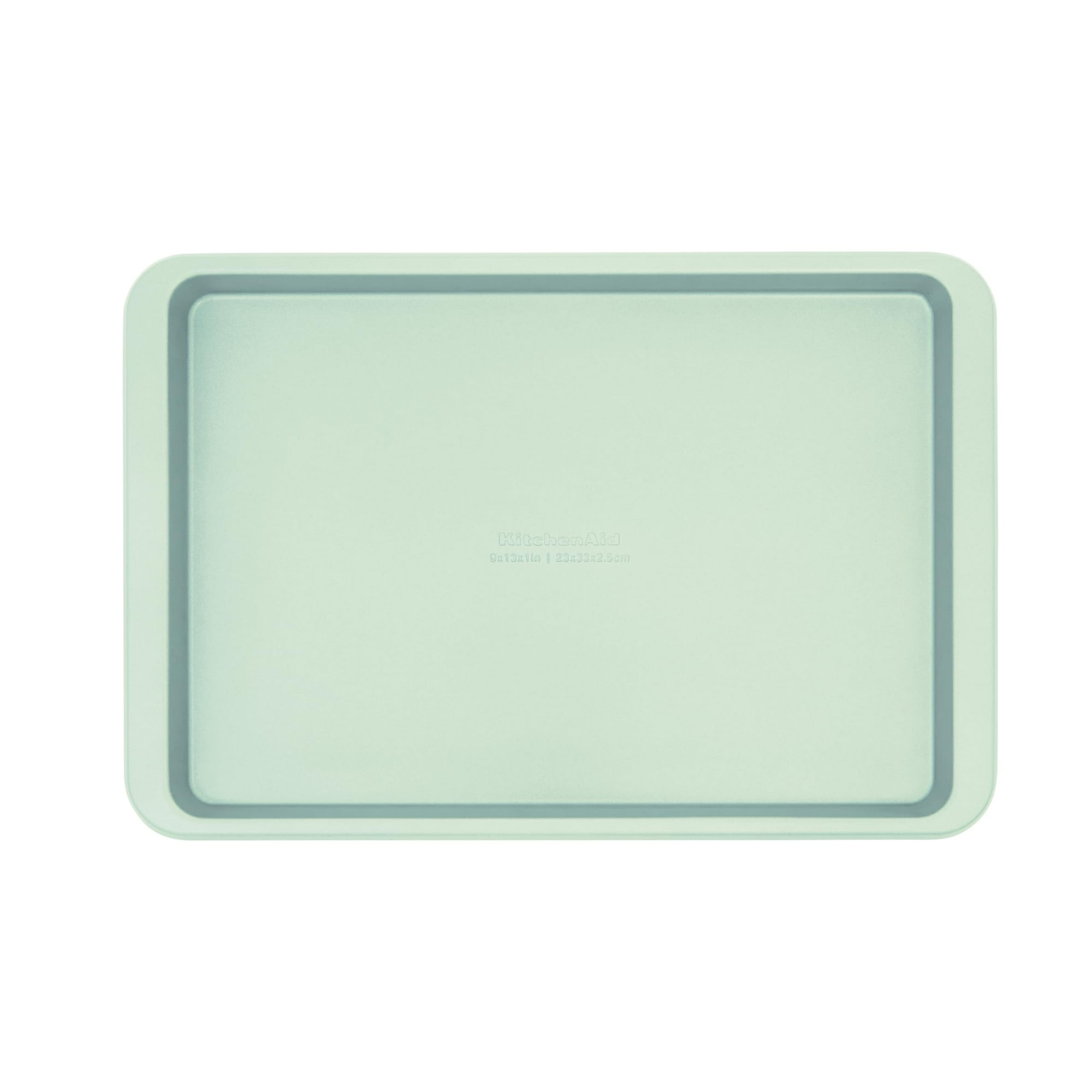 Bandeja Para Hornear Kitchenaid, Antiadherente, Color Pistacho, 23 X 33 Cm, Aluminizada