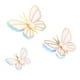thumbnail image 3 of 3 Piezas De Adornos Para Tartas Con Forma De Mariposa, Para Bodas, Pequeños Cupcakes De Feliz Cumpleaños, Color Azul, 3 of 3