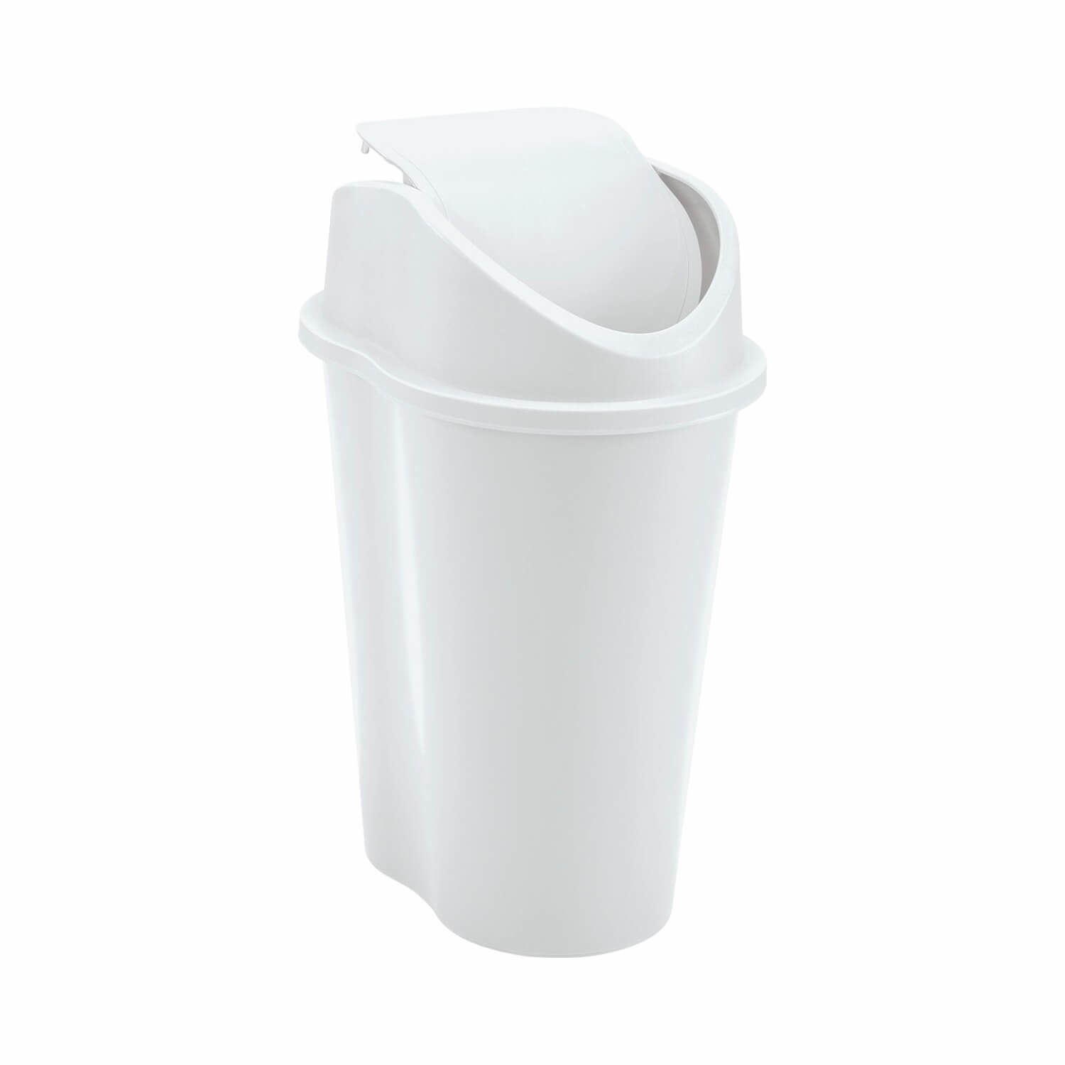 Basurero Vaiven 10L Blanco Rimax
