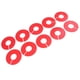 thumbnail image 3 of 10Pack Ropa Rack Size Dividers Armario Colgadores Redondos Dividers Red, 3 of 5