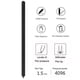 thumbnail image 2 of Lápiz capacitivo Bimahoo para Samsung Galaxy Z Fold 6 Fold 5, color negro, 2 of 6