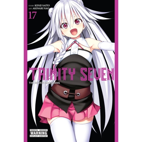 Manga Yen Press Trinity Seven Vol. 17 Los Siete Magos