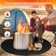 thumbnail image 3 of Tapete para fogata Rymtox 107 cm, impermeable y resistente al fuego por ambos lados, 3 of 7