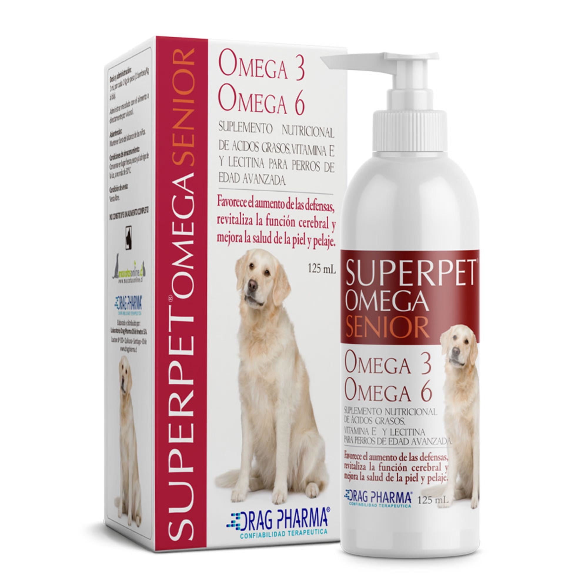 Superpet Omega Senior 125 ml Dragpharma