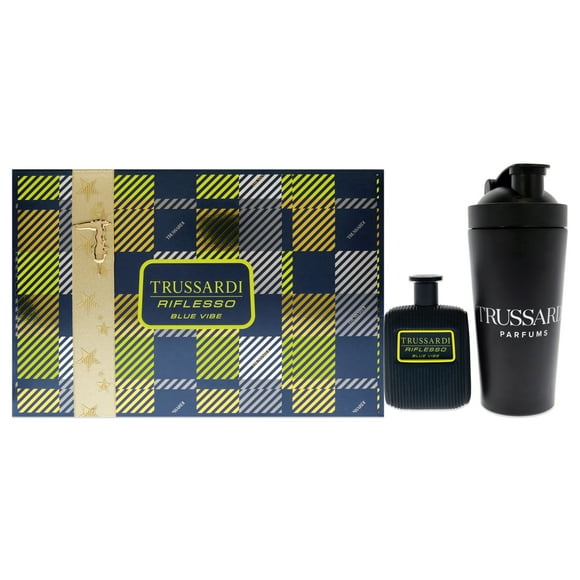 Riflesso Blue Vibe De Para Hombre Set De Regalo Edt Spray Botella Deportiva
