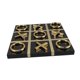 thumbnail image 4 of Tablero De Ajedrez Juego De Estrategia Adorno Estante De Madera Regalos De Ajedrez Adorno De Ajedrez Piezas De Ajedrez Tumbadas Negro, 4 of 5