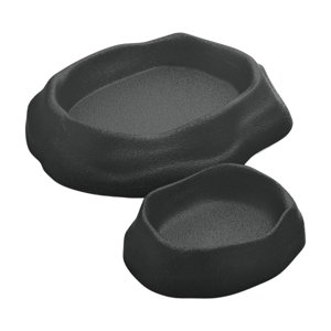 Ioensy - Cuencos De Agua Para Reptiles, Cuenco De Alimentación Para Serpiente, Leopardo, Gecko, Dragón Barbudo, 2 Uds.