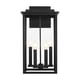 thumbnail image 1 of Aplique de Pared Exterior Elegante Kaysen 11" Negro, 1 of 8