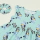 thumbnail image 3 of Vestido Sin Manga y Collet Niña Celeste Print Caras Bluey, 3 of 5