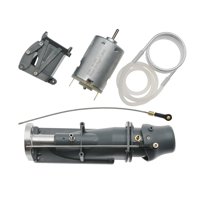 Bothyi - Accesorio De Bomba De Chorro Para Barco Rc, Empujador De Agua Para Barco A Control Remoto, Piezas De Barco A Reacción, Bricolaje, Gris