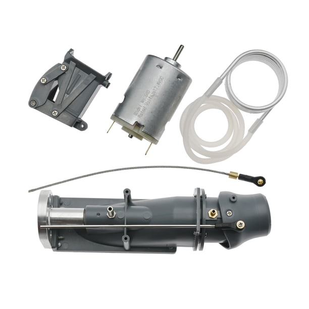 Accesorio De Bomba De Chorro Para Barco RC, Empujador De Agua Para Barco A Control Remoto, Piezas De Barco A Reacción, Bricolaje, Gris