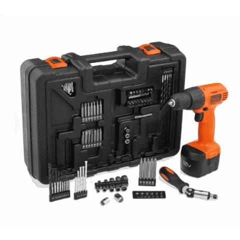 Black & Decker Kit Taladro Atornillador 12V