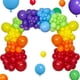 thumbnail image 1 of Kit de arco con forma de globo KAWKALSH Rainbow, 111 unidades, decoración de látex para fiestas, 1 of 6
