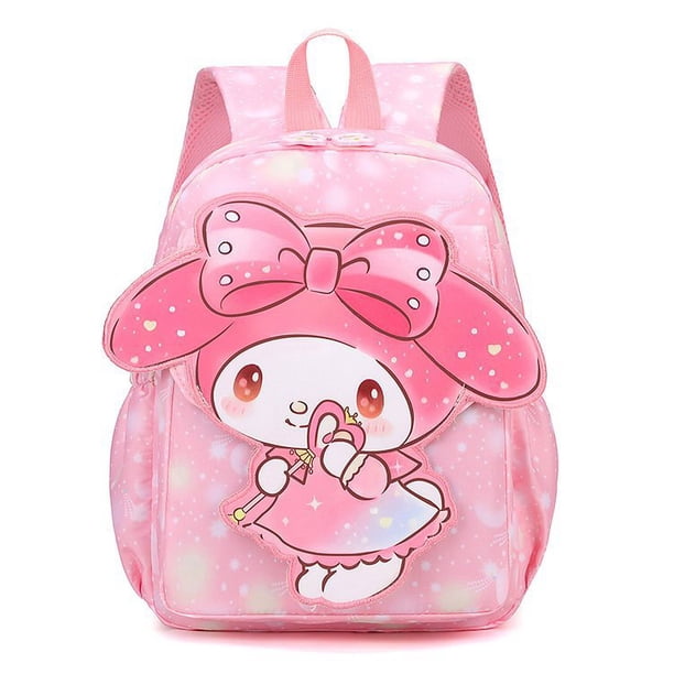 Hello Kitty Cute Backpack Cartoon Kids Anime kuromi 3D Back Pack Waterproof School Bag Students Bag for Girl Boys