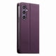 thumbnail image 2 of Funda Tipo Cartera de Cuero Sintético para Samsung Galaxy S24 Bloqueo RFID, con Ranuras para Tarjetas y Bolsillo para Efectivo, Cierre Magnético Fuerte Morado, 2 of 6