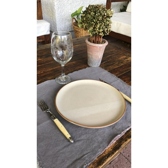 Individuales rusticos 100% lino