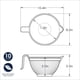 thumbnail image 5 of Bol para rebozar Nordic Ware Better, 2,5 L, blanco, fabricado en Estados Unidos, 5 of 5