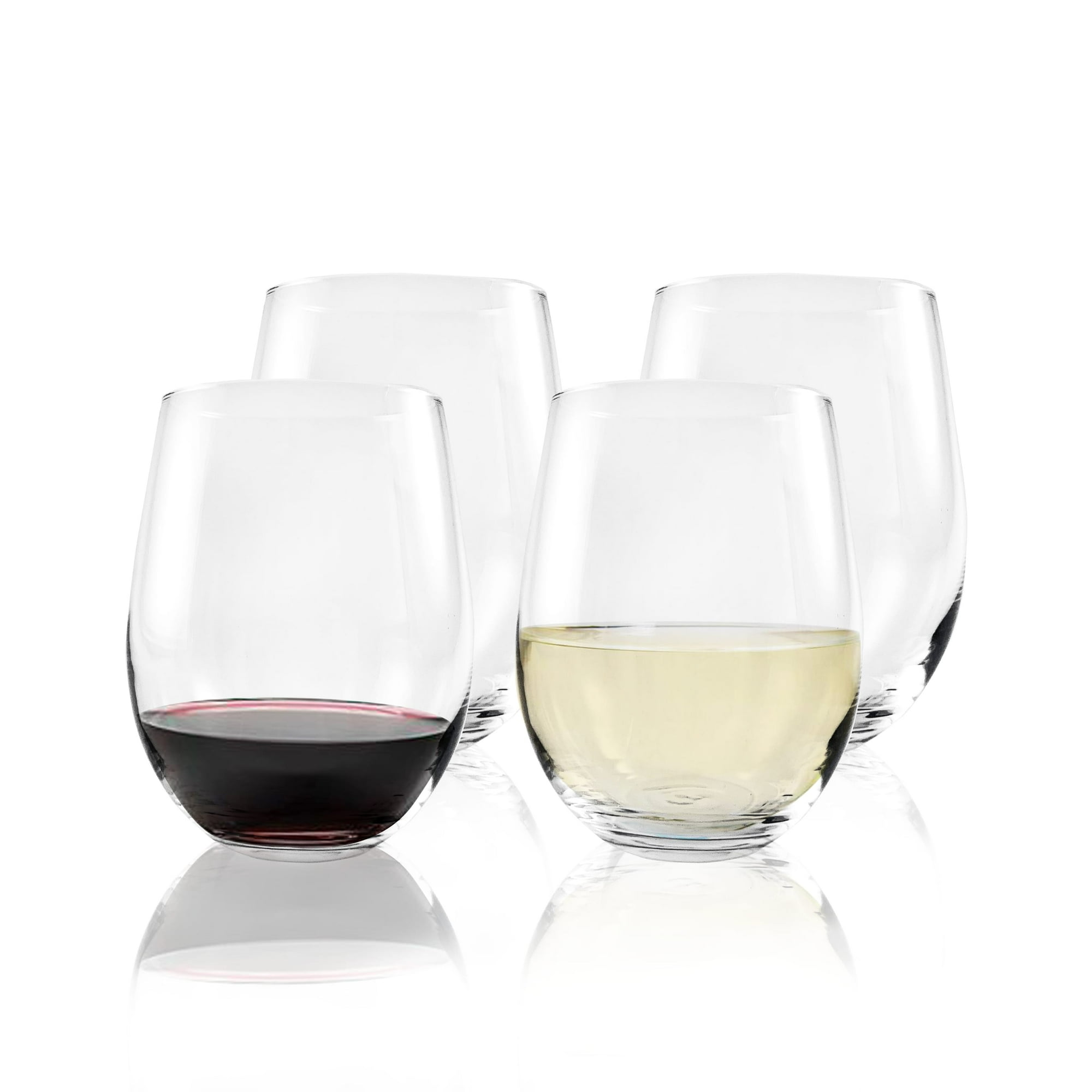 Homewell - Set 4 Vasos Vidrio Vino 540ml