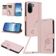 thumbnail image 1 of Funda Cartera Trébol para Xiaomi Poco C81 4G con Ranuras Tarjetas y Carga Inalámbrica Rosa, 1 of 6