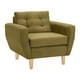 thumbnail image 2 of Sofa Bote 1c Felpa 05 Verde Musgo, 2 of 6