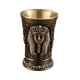 thumbnail image 4 of Vaso De Chupito Vintage Egipcio Para Bebidas Accesorios Para Bebidas Cóctel Bronce Cleopatra, 4 of 4