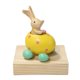 thumbnail image 4 of Figuras De Conejito De Pascua, Estatua De Conejo, Manualidades, Boda, Decoración Del Hogar, Amarillo, 4 of 5