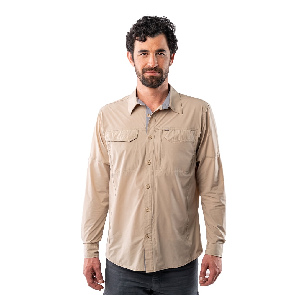 Hardwork - Camisa Hw Antakari Spandex Beige