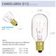 thumbnail image 3 of Bombilla KOR 15W T7 Base E12 Candelabro - Pack de 6, 3 of 6