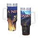 thumbnail image 4 of Un Nuevo Amanecer Vaso aislado de acero inoxidable con asa, diseño temático, regalo para familia, amigos y fans; incluye pajita y encaja en el portavasos estándar, 40 oz, 4 of 6