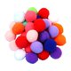 thumbnail image 4 of Bolas De Pompones Multicolores, Material De Bricolaje Para Niños, Juguetes Artesanales Para Gatos, Manualidades, Diámetro De 3cm, 40 Uds., 4 of 5