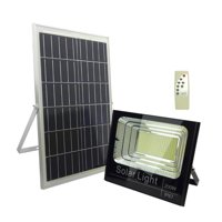 Importclick - Foco Solar 397 Led 200 Watts Panel Solar Control Remoto