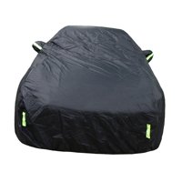 Magideal - Cubierta Completa Para Exteriores, Cubierta Para Coche, Cubierta Para Interior Y Exterior A Prueba De Polvo, Protección Impermeable Para Coche Sedán , Negro, L