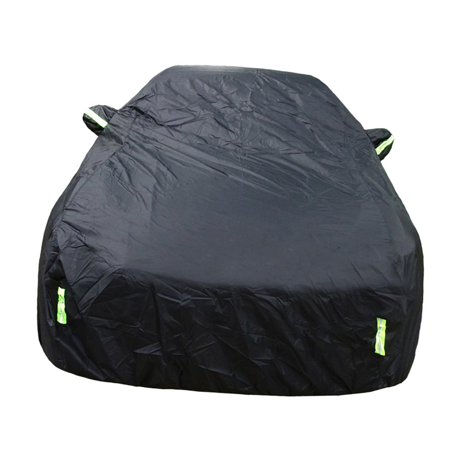 Magideal - Cubierta Completa Para Exteriores, Cubierta Para Coche, Cubierta Para Interior Y Exterior A Prueba De Polvo, Protección Impermeable Para Coche Sedán , Negro, L