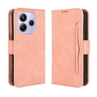 Funda Tipo Billetera Foxdock Para Xiaomi Redmi Note 14 Pro 4G – Tapa Flip Con Tarjetero