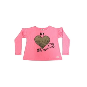 Polera Niña Hello Kitty Rosa 4