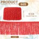 thumbnail image 2 of Uxcell Ribete de Flecos de Lentejuelas, Ribete de Costura de Flecos para Vestido Latino Escenario Rojo 5 Yardas x 6 Pulgadas, 2 of 7