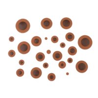 Magideal - Almohadilla De Saxofón, Piezas De Instrumentos De Viento De Madera, Herramientas De Reparación Duraderas, Accesorios De Saxofón De Cuero Pu Portátiles Tenor