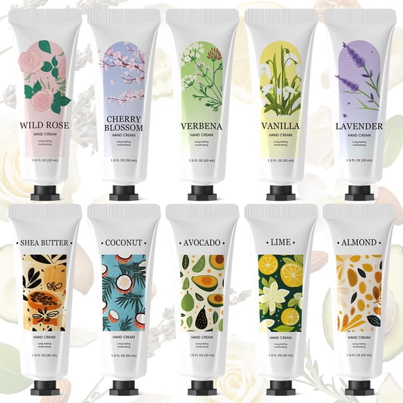 Set de crema de manos spa luxetique, paquete de 10 unidades, 30 ml, regalos de Navidad