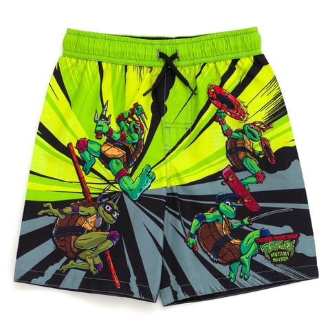 Bañador Teenage Mutant Ninja Turtles Big Boys Green 8