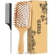 thumbnail image 1 of Cepillo Paddle Bambú Madera Con Peine Cola, 1 of 3