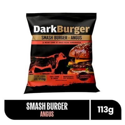Hamburguesa Angus 113 G Dark Burger