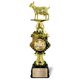 thumbnail image 1 of Trofeo Awards4U de 33 cm con Cabra y Placa Personalizable, 1 of 9
