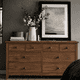 thumbnail image 2 of Cómoda de Madera 8 Cajones Diseño Elegante y Gran Capacidad - Café - 120x40x80 cm, 2 of 3