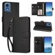 thumbnail image 2 of Funda Cartera Trébol para Motorola Moto G Play 2024 5G con Ranuras Tarjetas y Carga Inalámbrica Negro, 2 of 6