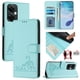 thumbnail image 5 of Funda tipo cartera FOXDOCK para OnePlus Nord N30 con soporte, ranuras, RFID, diseño de gato, 5 of 5