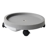 Ioensy - Bandeja De Macetas Pesadas, Bandeja Redonda Para Decoración De Hotel