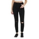 thumbnail image 1 of Jeans Mujer Skinny Destroyed Negro Corona, 1 of 5