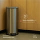 thumbnail image 4 of Basurero Cocina Urban 30lts Pedal Acero Inox Simplit, 4 of 8