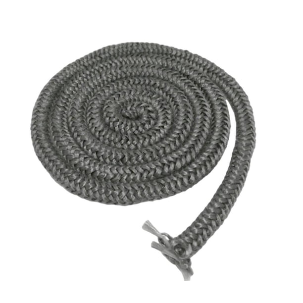 Cuerda De Sellado Para Chimenea, Cuerda De Fibra De Vidrio De Alta Densidad, Junta De Sellado Para Puerta De Estufa De Leña, 0,39 Pulgadas X 78 Pulgadas